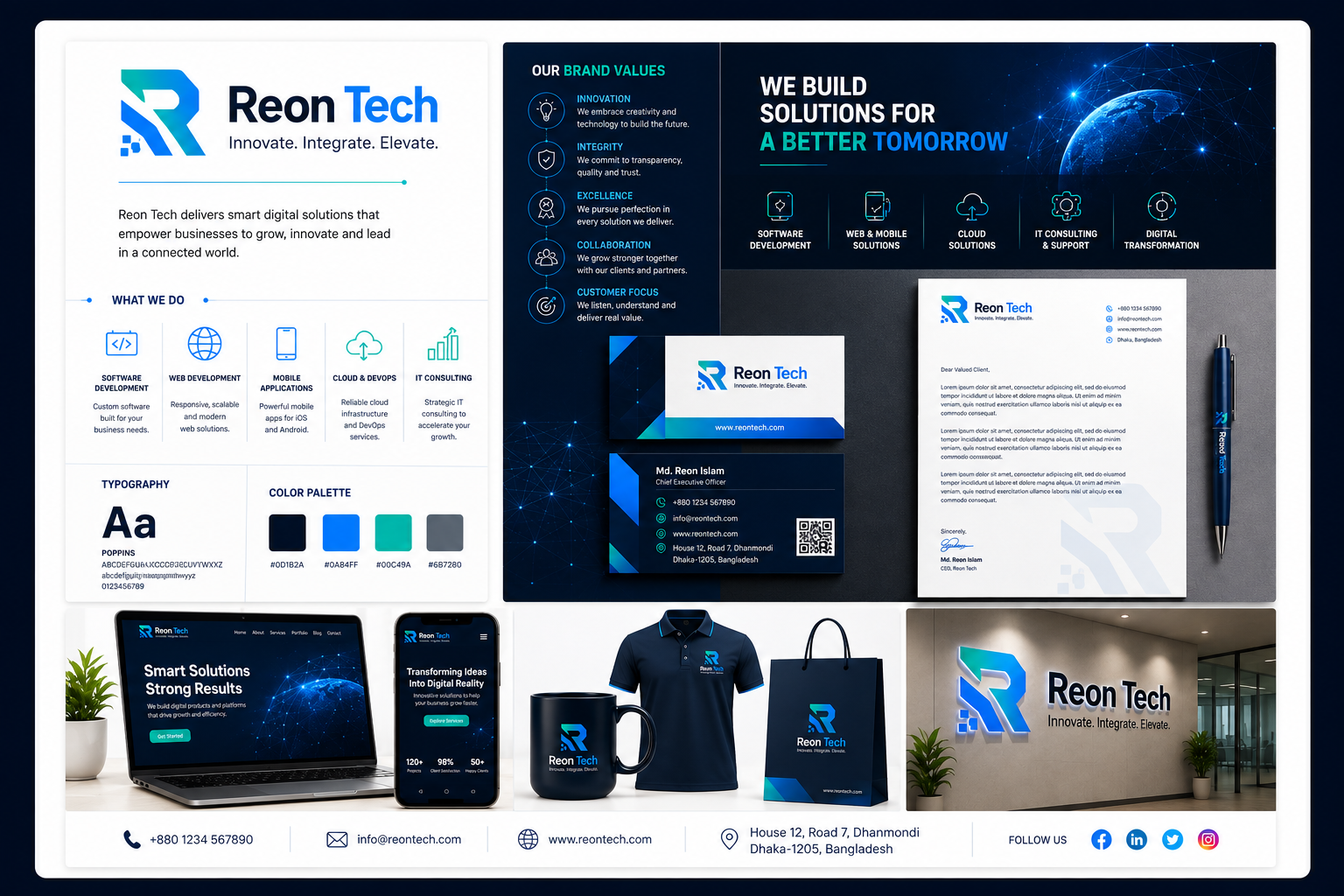 Business Identity Creative promotional creative sample
